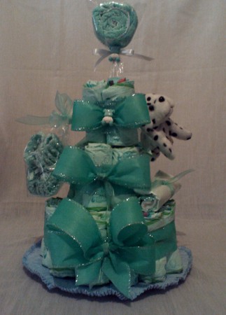 42- Bolo de Fralda Chick